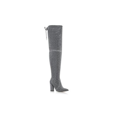 Carvela Silver 'Grape' high heel over the knee boot